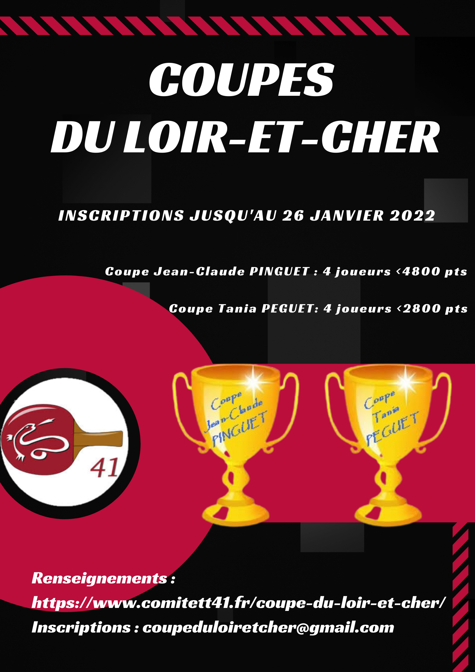 COUPES DU LOIR-ET-CHER